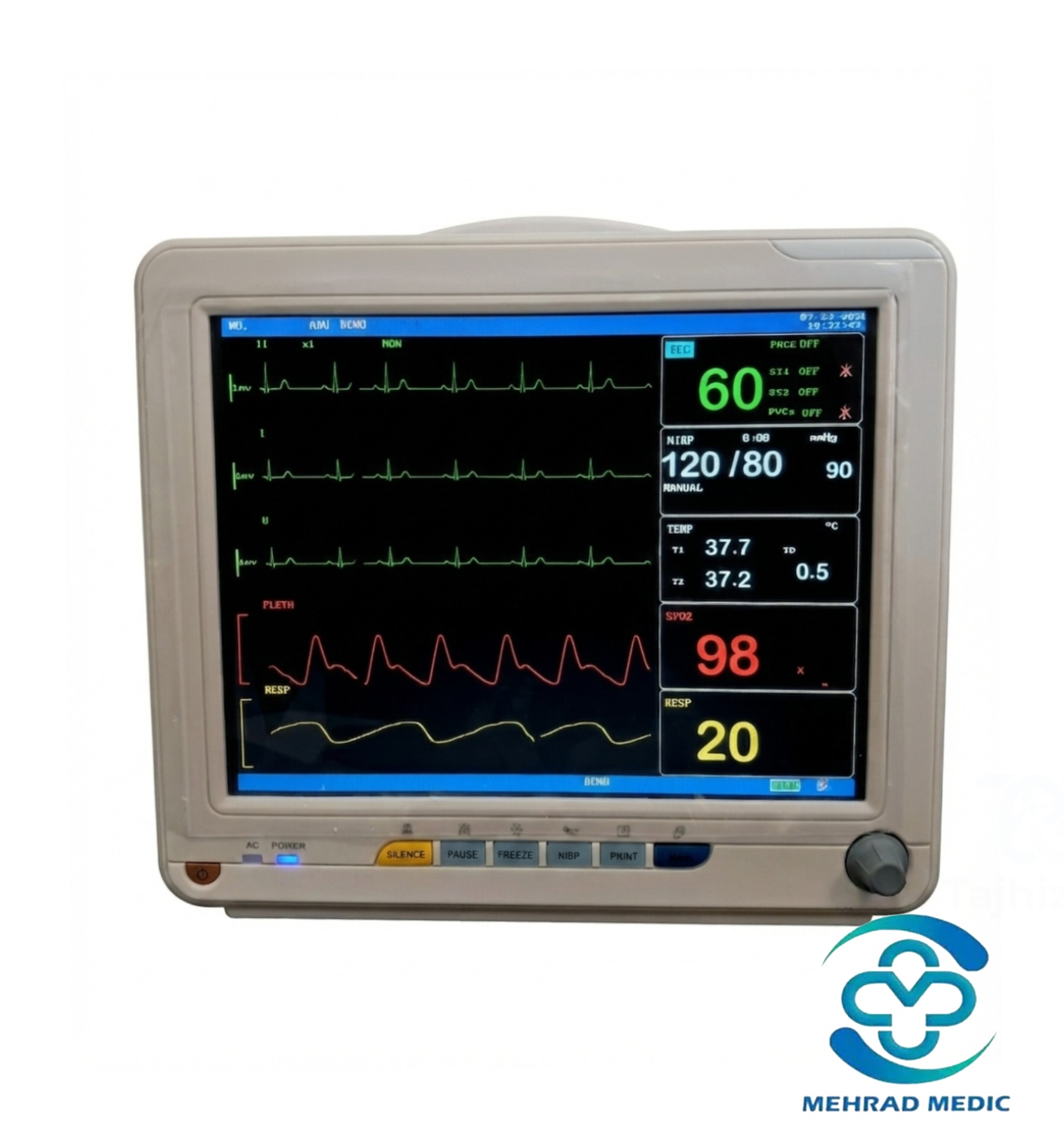 مانیتور علائم حیاتی UPMED مدل CM-400